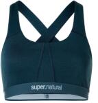 super. natural Дамски спортен сутиен super. natural Women's Feel Good Bra Sports bra - Blueberry (114-2448-0313)