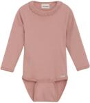 Minymo Детско ежедневно термо бельо Minymo Kid's Body L/S Rib Everyday base layer - Misty Rose - размер 62 (EU) (714-1645-0212)