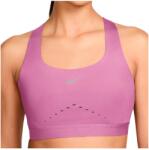 Nike Дамски спортен сутиен Nike Women's Swift High-Support Lightly Lined Sports bra - Light Magenta / Reflective Silver - размер XS (114-3965-0211)