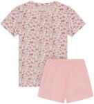 Minymo Детско ежедневно термо бельо Minymo Kid's T-Shirt+Short Set AOP 124381 Overall - Raindrops On Roses - размер 98 (EU) (714-1865-0112)