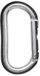 Kong Карабинер с щифт Kong Oval Alu Snapgate carabiner - Silver - размер Straight Gate (322-0108-0111)