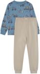 Minymo Детско ежедневно термо бельо Minymo Kid's Pyjamas L/S Set AOP 134262 Everyday base layer - Blue Shadow - размер 110 (EU) (714-1862-0115)