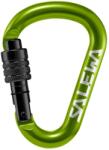 Salewa HMS карабинер Salewa HMS Screw G2 HMS carabiner - Fluo Green - размер Medium (323-0044-0412)