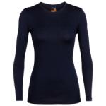 Icebreaker Дамско мериносово термобельо Icebreaker Women's 200 Oasis L/S Crewe Merino base layer - Midnight Navy - размер XS (115-0922-0711)