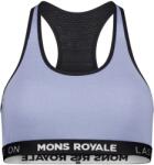 Mons Royale Дамски спортен сутиен Mons royale Women's Sierra Sports Bra - Skyline / Black - размер XL (115-1402-1315)