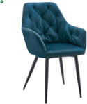  Design fotel, türkiz Velvet szövet, VERIO NEW - fenyobutor24