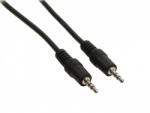 Valueline jack sztereó hangkábel 3, 5 mm apa - 3, 5 mm apa 0, 5 m fekete