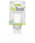 humangear GoToob+ Sticluță de călătorie din silicon / Container ' 53 ml albastru închis