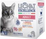 LECHAT Adult Marhás lazacos nedveseledel 12x100g