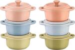 Staub Set 6x Mini Cocotte 10 cm 1029320