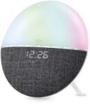 Xqisit Безжичен портативен спийкър с FM радио, часовник с аларма и LED светлина - XQISIT Sunrise Alarm Speake Clock (черен) (41947) Будилник