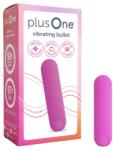 PlusOne Mini vibrátor sötét rózsaszín