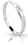 Cutie Diamonds Fehér arany gyűrű gyémánttal DZ6707-1617-00-X-2 57 mm