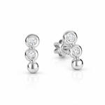 Soliter Brilio Silver Minimalista ezüst fülbevaló 436 001 00534 04