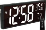 JVD Digitális óra hőmérővel és páratartalom mérővel DH309.1