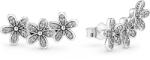Pandora Romantikus ezüst fülbevaló Daisies 290744
