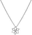 Hot Diamonds Gyönyörű ezüst nyaklánc gyémánttal Virág Diamond Amulets DP894