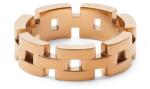 Daniel Wellington Divatos aranyozott gyűrű 3-Link DW0040096 60 mm
