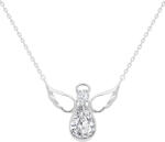 Preciosa Ezüst nyaklánc Angelic Faith 5292 00 (lánc, medál) 40 cm
