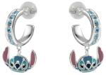 Disney Ezüst karika fülbevaló medálokkal Stitch Lilo & Stitch ES00099SRQL. CS