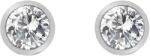 Hot Diamonds Ezüst fülbevaló topázzal és valódi gyémánttal Willow DE584