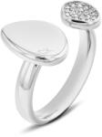 Calvin Klein Elegáns acél gyűrű kristályokkal Fascinate 35000319 54 mm