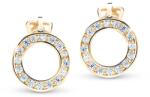 Cutie Jewellery Lenyűgöző sárga arany fülbevaló Z3060-30-10-X-1