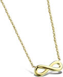 Troli Infinity aranyozott nemesacél nyaklánc KNS-271