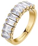 Brosway Csillogó aranyozott gyűrű cirkónium kövekkel Desideri BEIA002 54 mm