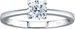 Silvego MADISON ezüst gyűrű Swarovski kristállyal JJJR2339sw 53 mm