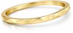 Troli Minimalista gyengéd kivitelezésű aranyozott gyűrű Gold 52 mm