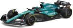 Bburago 112418-38091-18 Aston Martin AMR23 2023 Lance Stroll 18-as rajtszámú Forma-1 autómakett dekoratív dobozban (112418-38091-18)