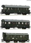 Roco RO6200131 DR III háromrészes mellékvonati szerelvény vasúti makett (RO6200131)