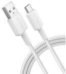 Anker 322 USB-A to USB-C fonott kábel, 1.8m, fehér A81H6G21