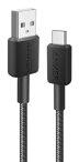 Anker 322 USB-A to USB-C adat- és töltőkábel, 1.8m, fekete A81H6G11