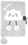 Paso BeUniq szőrmés kulcsos napló A/5 - Cloud (BU26CZ-3676) (BU26CZ-3676)
