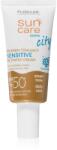 FLOSLEK Sun Care Derma City BB BB krém nagyon magas UV védelemmel az érzékeny arcbőrre SPF 50+ 30 ml
