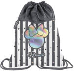 PASO BeUniq Minnie Mouse zsinóros hátizsák, tornazsák - Minnie Silver (DM22SS-713)