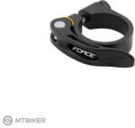 FORCE C4.4 nyeregcső bilincs gyorszárral, Ø-31.8 mm, fekete, OEM (C4.4 RÚ 31, 8 mm Al-lal, fekete)