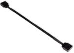  aRGB 3-Pin hosszabbító kábel Fekete 15cm 18701 (18701)