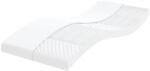 vidaXL fehér 7 zónás 20 ILD keménységű habmatrac 80 x 200 cm 4 kg (356349VidaXL)