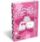 Füzetbox A4 lapos gumizáródás "Stars Purrfect" TICLFBKSA4 (TICLFBKSA4)