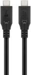 Delock USB4 Gen 3x2 Kábel USB-C - USB-C 40Gbit/s Fekete 1m 74191 (74191)