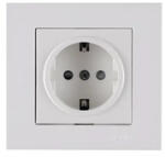 Arvia Electric Priză simplă cu împământare Arvia Electric Karen CP, alb (20011000243)