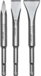 Alpen Dălți SDS-plus Alpen 140 mm, set 3 piese (98000013100) Burghiu