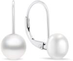 Brilio Silver Cercei din argint cu perle EA412W_EA413W 0, 9 cm
