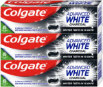 Colgate Advanced White Charcoal Pasta de dinti albire cu cărbune activ 3x75 ml - vivantis
