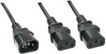 Lindy IEC Táp Fekete 1m 30363 (30363)
