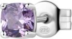 Brosway Cercel single stilat din argint cu zirconi Fancy FMP07