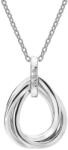 Hot Diamonds Colier din argint cu diamante Trio Teardrop DP779 (lanț și pandantiv)